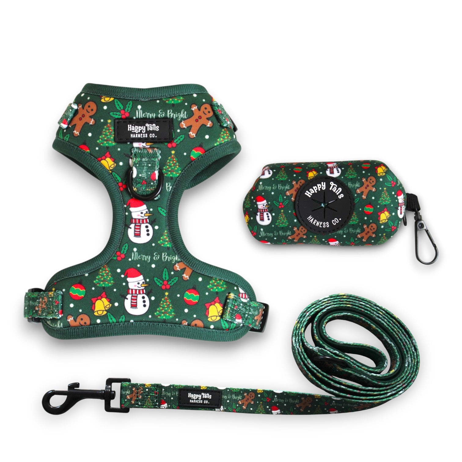Merry & Bright Walking Set – Happy Tails Harness Co.